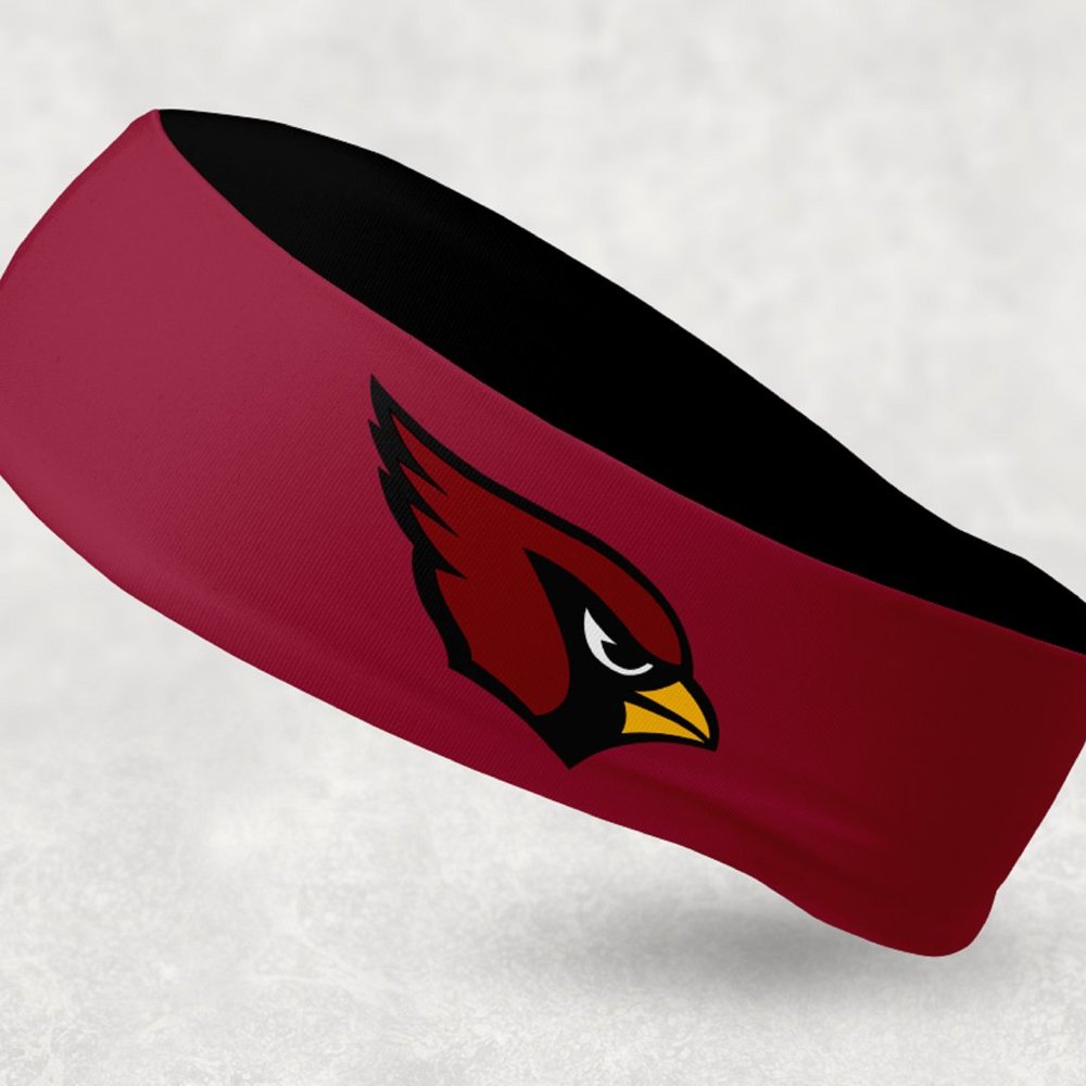 2 Pack - NEW - Reversible Arizona Cardinals Headband